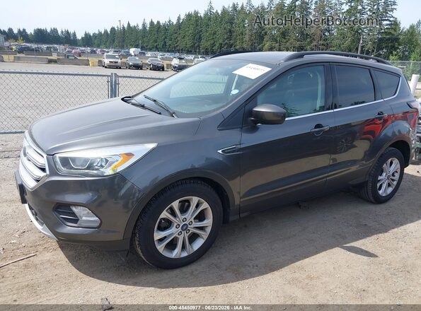 1FMCU9GD9HUC67930 2017 FORD ESCAPE Gray უკანა სალონის ხედი