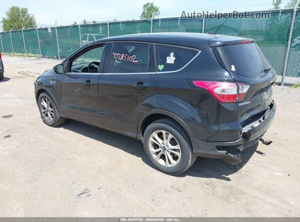 1FMCU9GD9HUC74845 2017 FORD ESCAPE Black Задня ліва чверть