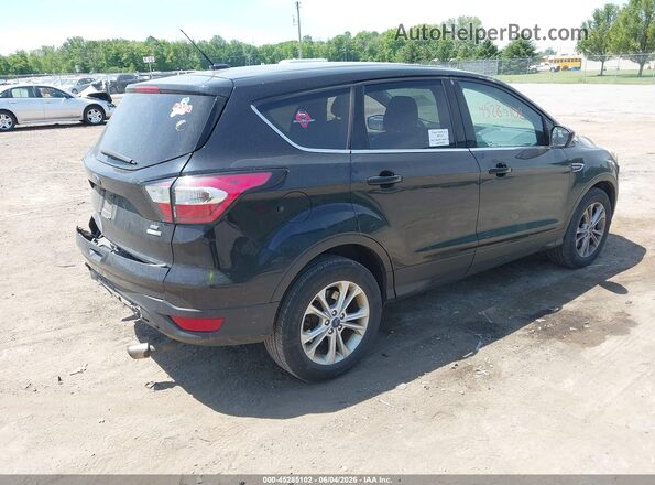 1FMCU9GD9HUC74845 2017 FORD ESCAPE Black Задня права чверть
