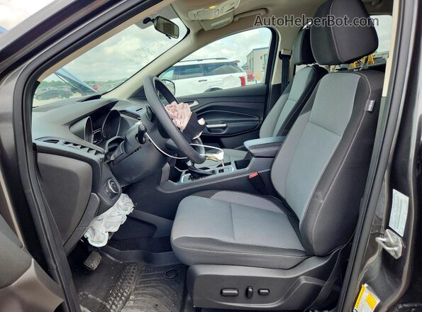 1FMCU9GD9HUD94872 2017 FORD ESCAPE Gray წინა სალონის ხედი
