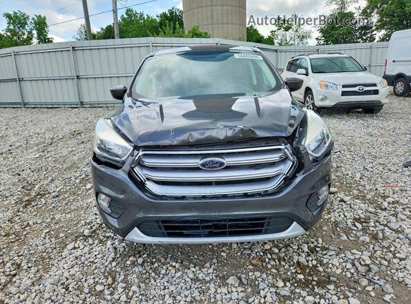 1FMCU9GD9HUD94872 2017 FORD ESCAPE Gray წინა ხედი