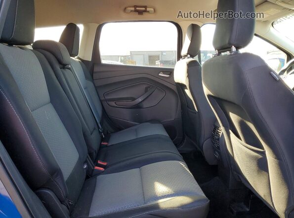 1FMCU9GD9JUA28531 2018 FORD ESCAPE Синий Вид задней части салона