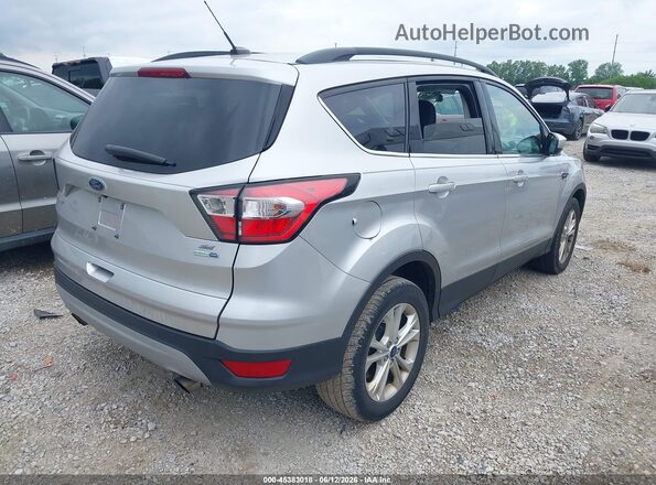 1FMCU9GD9JUA83075 2018 FORD ESCAPE Silver Tył prawy