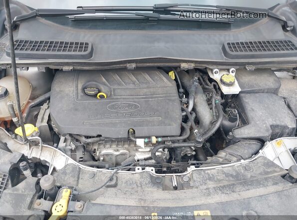 1FMCU9GD9JUA83075 2018 FORD ESCAPE Silver Widok z tyłu