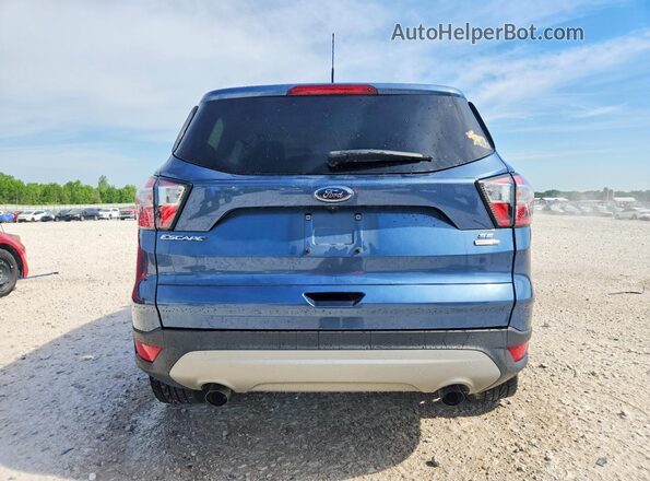 1FMCU9GD9JUA95727 2018 FORD ESCAPE Blue Вид ззаду