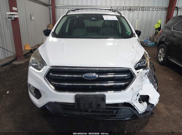 1FMCU9GD9JUC29460 2018 FORD ESCAPE White Vista del cuadro de instrumentos