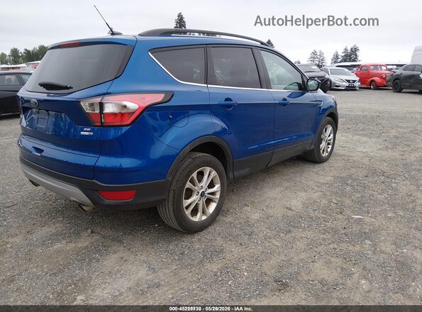 1FMCU9GD9JUD08854 2018 FORD ESCAPE Blue უკანა მარჯვენა