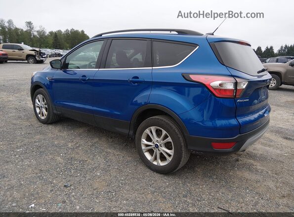 1FMCU9GD9JUD08854 2018 FORD ESCAPE Blue უკანა მარცხენა
