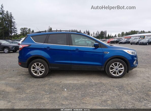 1FMCU9GD9JUD08854 2018 FORD ESCAPE Blue სალონის 360-გრადუსიანი ხედი