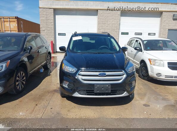 1FMCU9GD9JUD08868 2018 FORD ESCAPE Black Սարքավորումների վահանակի տեսք