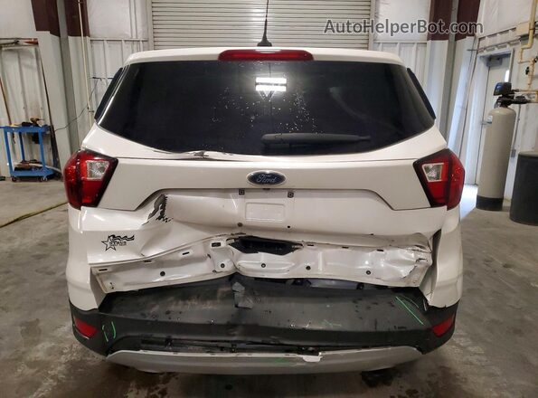 1FMCU9GD9KUB06498 2019 FORD ESCAPE Белый Вид сзади