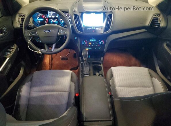 1FMCU9GD9KUB06498 2019 FORD ESCAPE Белый Вид панели приборов