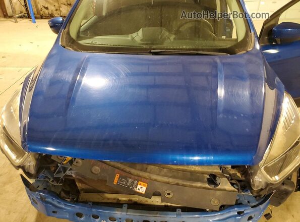1FMCU9GD9KUB22510 2019 FORD ESCAPE Синий Вид подкапотного пространства