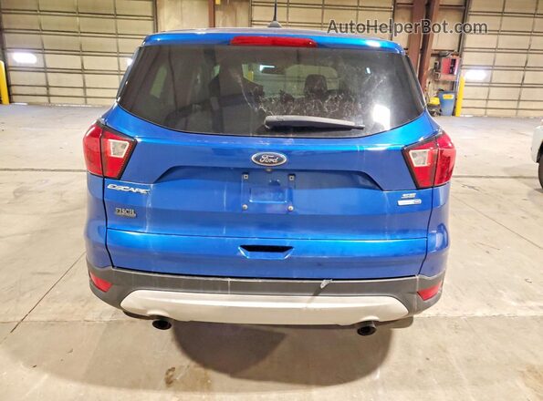 1FMCU9GD9KUB22510 2019 FORD ESCAPE Синий Вид сзади