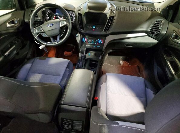 1FMCU9GD9KUB22510 2019 FORD ESCAPE Синий Вид панели приборов