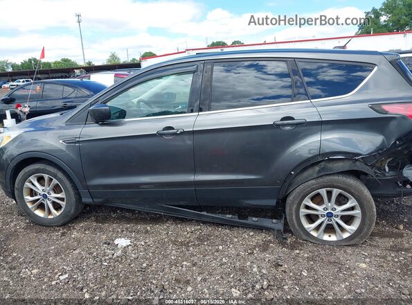 1FMCU9GDXHUA32971 2017 FORD ESCAPE Gray Widok wnętrza 360 stopni