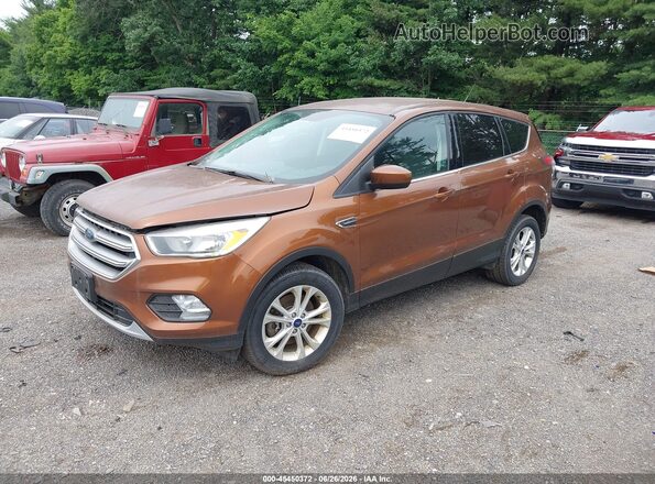 1FMCU9GDXHUB39230 2017 FORD ESCAPE Brown Առջևի ձախ երեք քառորդ տեսարան