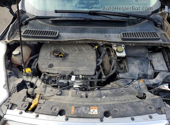1FMCU9GDXHUE73161 2017 FORD ESCAPE Gray Вид підкапотного простору