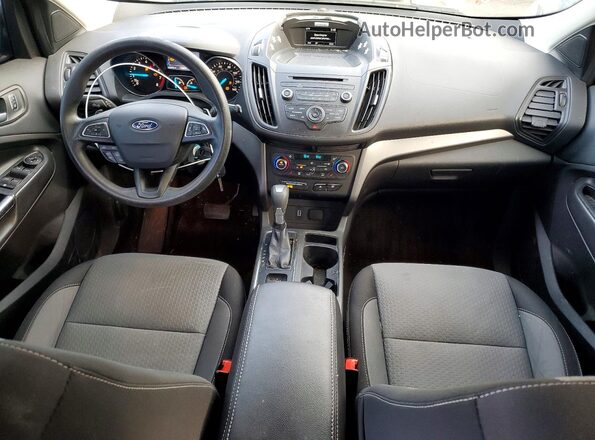 1FMCU9GDXHUE73161 2017 FORD ESCAPE Gray Вид панелі приладів