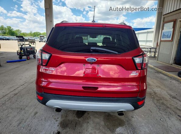 1FMCU9GDXHUE81373 2017 FORD ESCAPE Red Հետևի տեսք