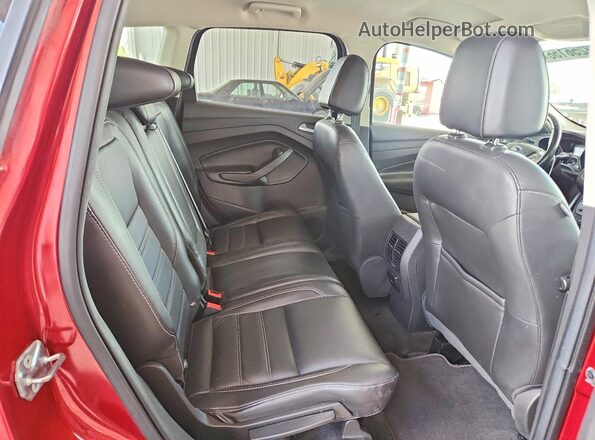 1FMCU9GDXHUE81373 2017 FORD ESCAPE Red Սալոնի հետևի տեսք