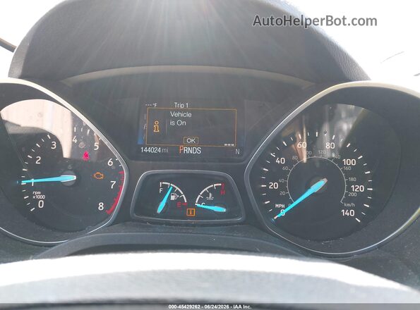 1FMCU9GDXJUB07013 2018 FORD ESCAPE Gray უკანა სავარძლების ხედი