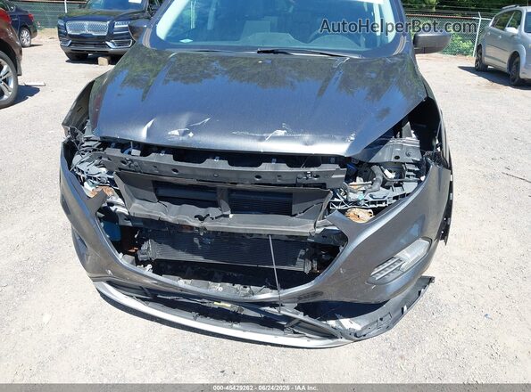 1FMCU9GDXJUB07013 2018 FORD ESCAPE Gray წინა ხედი
