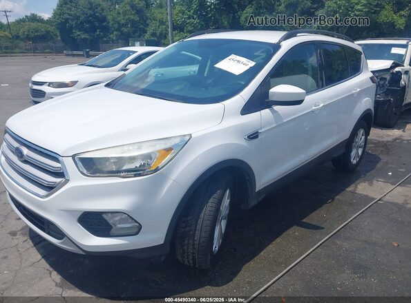 1FMCU9GDXJUB29142 2018 FORD ESCAPE White Przód lewy