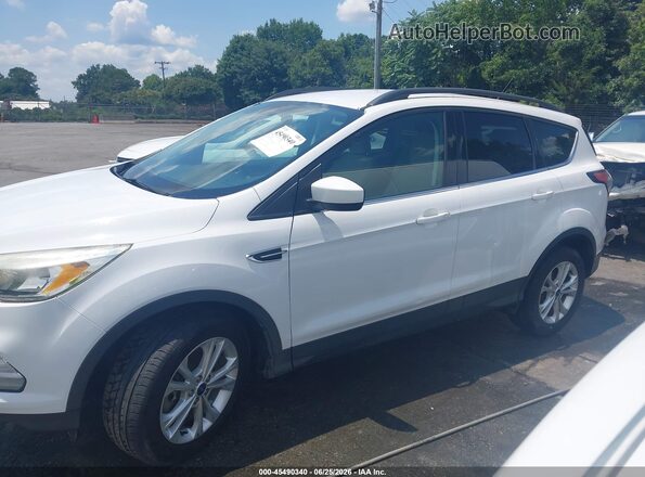 1FMCU9GDXJUB29142 2018 FORD ESCAPE White Widok wnętrza 360 stopni
