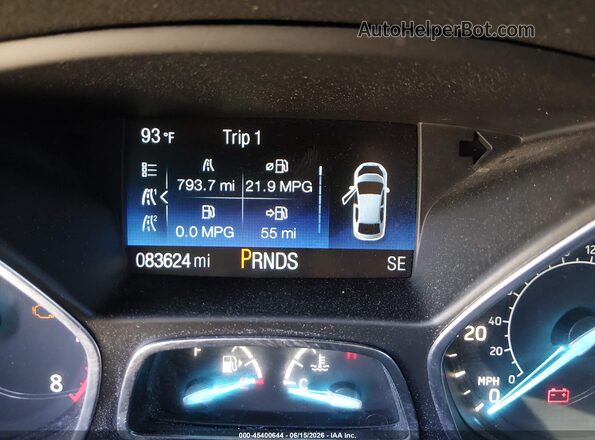 1FMCU9GDXJUB73870 2018 FORD ESCAPE Black 