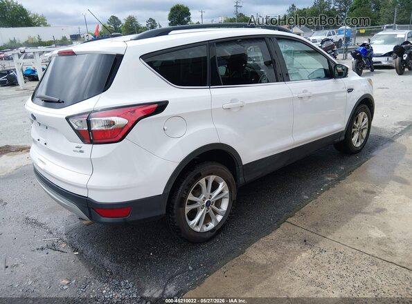 1FMCU9GDXJUD08586 2018 FORD ESCAPE White Trasero derecho