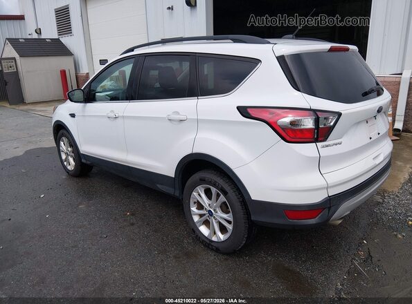 1FMCU9GDXJUD08586 2018 FORD ESCAPE White Trasero izquierdo