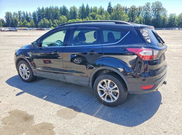 1FMCU9GDXJUD44813 2018 FORD ESCAPE Черный Задняя левая четверть