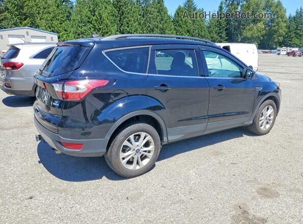 1FMCU9GDXJUD44813 2018 FORD ESCAPE Черный Задняя правая четверть