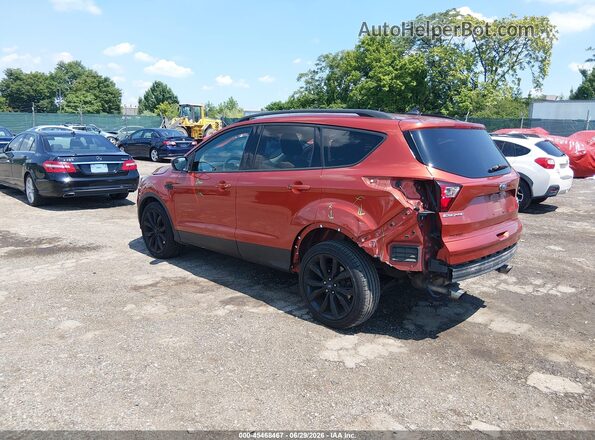 1FMCU9GDXKUB07028 2019 FORD ESCAPE Orange Rear left