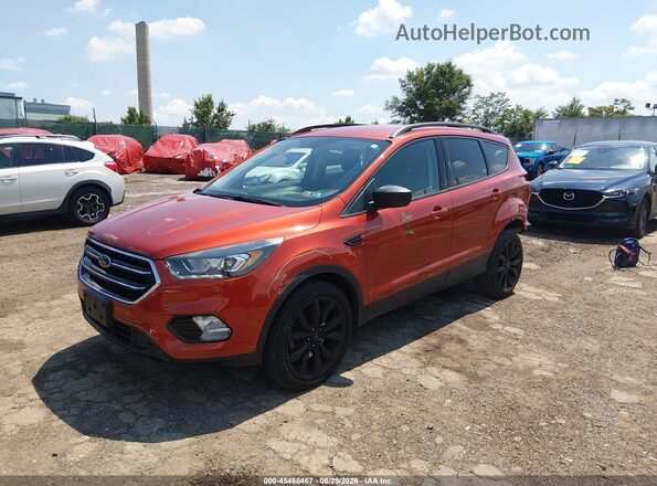1FMCU9GDXKUB07028 2019 FORD ESCAPE Orange Front left