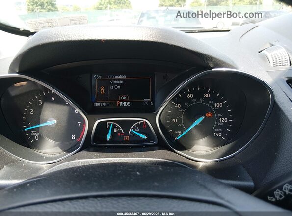 1FMCU9GDXKUB07028 2019 FORD ESCAPE Orange Rear seats view