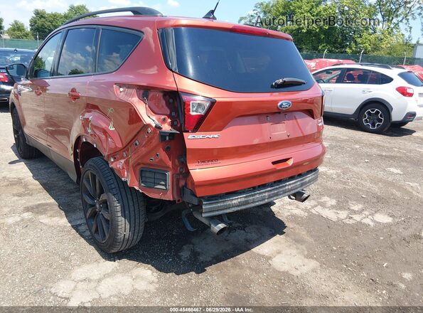 1FMCU9GDXKUB07028 2019 FORD ESCAPE Orange Front view