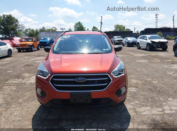 1FMCU9GDXKUB07028 2019 FORD ESCAPE Orange Rear interior view