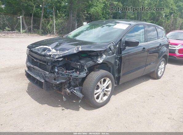 1FMCU9GDXKUB18126 2019 FORD ESCAPE Black წინა მარცხენა ხედი სამი მეოთხედიდან