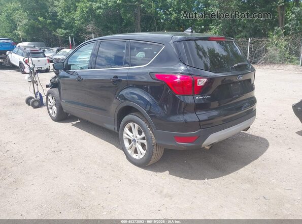 1FMCU9GDXKUB18126 2019 FORD ESCAPE Black უკანა მარცხენა