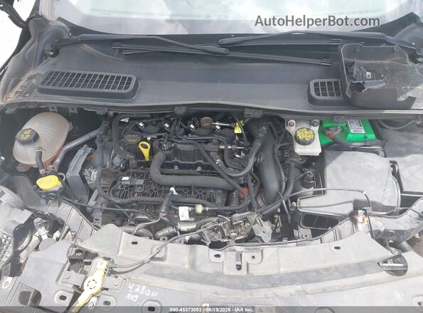 1FMCU9GDXKUB18126 2019 FORD ESCAPE Black უკანა ხედი