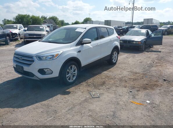 1FMCU9GDXKUB31152 2019 FORD ESCAPE White Առջևի ձախ երեք քառորդ տեսարան