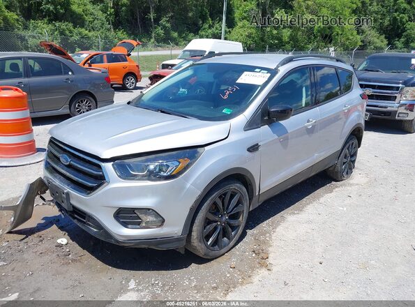 1FMCU9GDXKUC06450 2019 FORD ESCAPE Silver Przód lewy