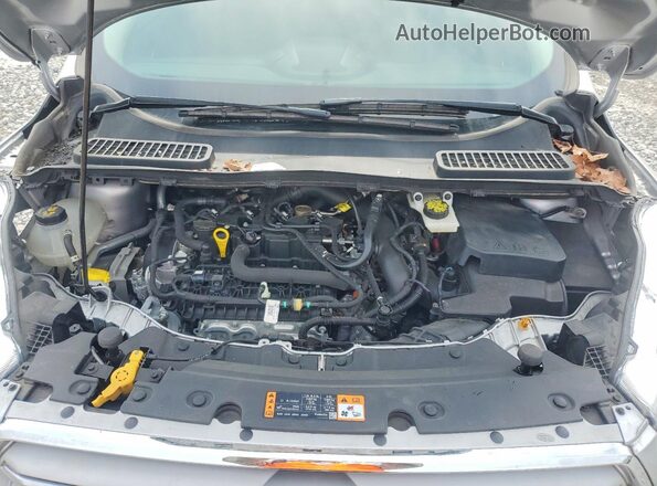 1FMCU9GDXKUC22809 2019 FORD ESCAPE Серебряный Вид подкапотного пространства