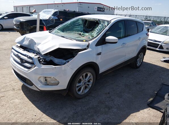 1FMCU9GDXKUC26486 2019 FORD ESCAPE White Vista tres cuartos delantera izquierda