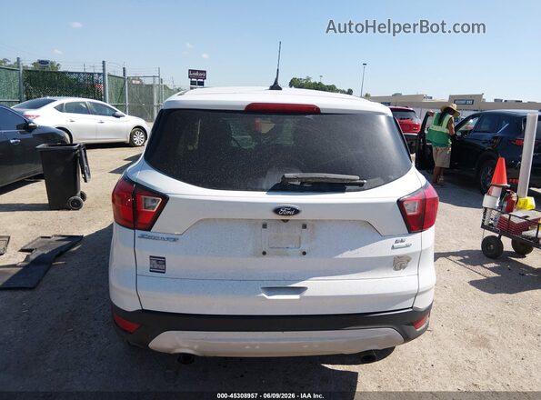 1FMCU9GDXKUC26486 2019 FORD ESCAPE White 
