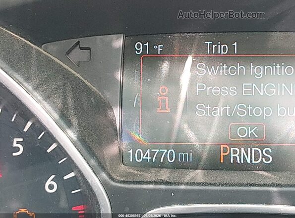 1FMCU9GDXKUC26486 2019 FORD ESCAPE White 