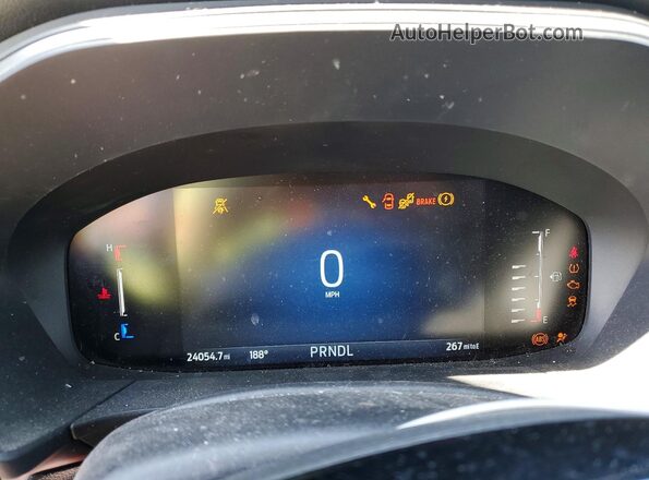 1FMCU9GN0PUB01514 2023 FORD ESCAPE Gray Instrument cluster view