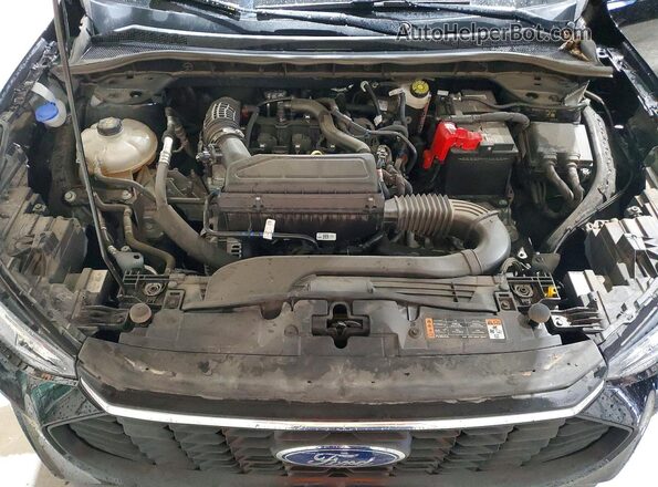1FMCU9GN0PUB30320 2023 FORD ESCAPE Black Vista del compartimento del motor